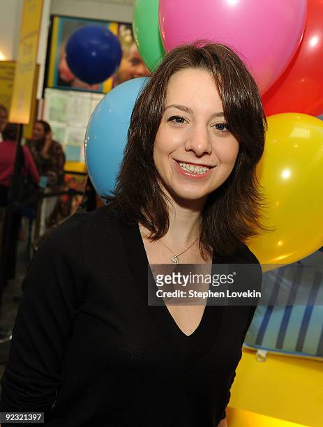 Sarah Hughes attends the Elizabeth Glaser Pediatric AIDS Foundation "Kids for Kids Family Carnival" at Industria Superstudio on October 24, 2009 in...
