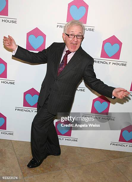 Actor/comedian Leslie Jordan arrives at the 20th Annual Friendly House Luncheon at The Beverly Hilton Hotel on October 24, 2009 in Beverly Hills,...