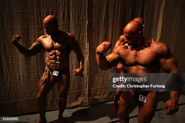 Bodybuilder Weimar 105 National Amateur Bodybuilders Association Stock Photos, High-Res ...