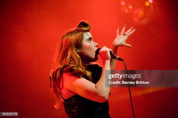 Paloma Faith performs at the Q Awards Gigs at the Forum on October 24, 2009 in London, England.