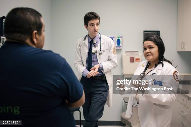 Alejandra Duran Arreola, a second year student who intends to practice Obstetrics and Gynecology, works as a translator for Dr. Matt Steinberger at...