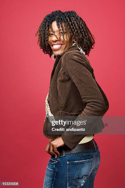 pose - black hairy women bildbanksfoton och bilder