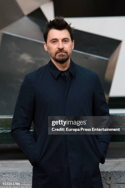 Ramon Salazar attends 'La Enfermedad Del Domingo' photocall at Princesa Cinema on February 22, 2018 in Madrid, Spain.