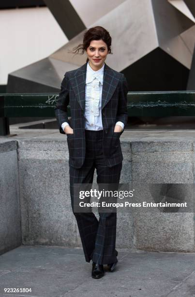 Barbara Lennie attends 'La Enfermedad Del Domingo' photocall at Princesa Cinema on February 22, 2018 in Madrid, Spain.