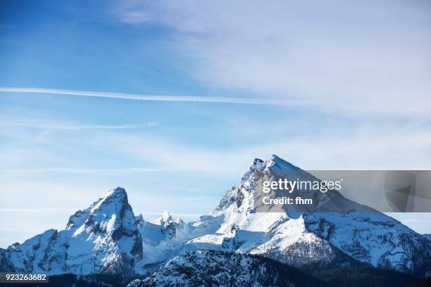 mount watzmann (berchtesgadener land, bavaria/ germany) - european alps stock pictures, royalty-free photos & images
