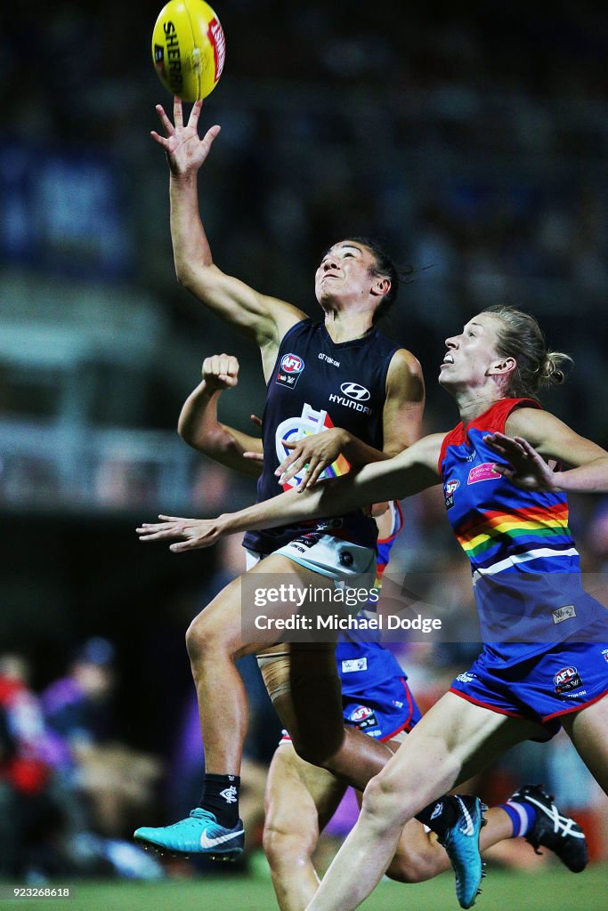 AFLW Rd 4 - Western Bulldogs v Carlton