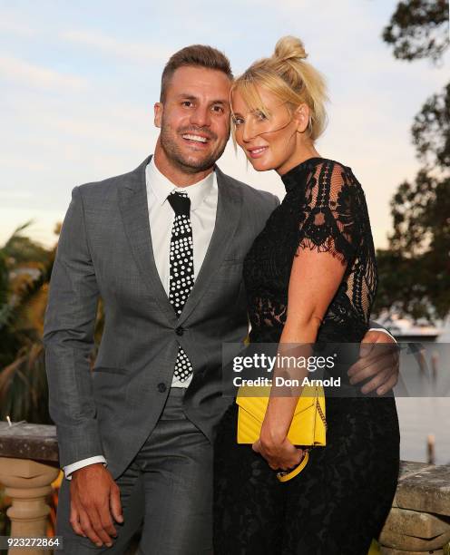 Beau and Kara Ryan attend the UnREAL Australian Premiere Party on February 23, 2018 in Sydney, Australia.