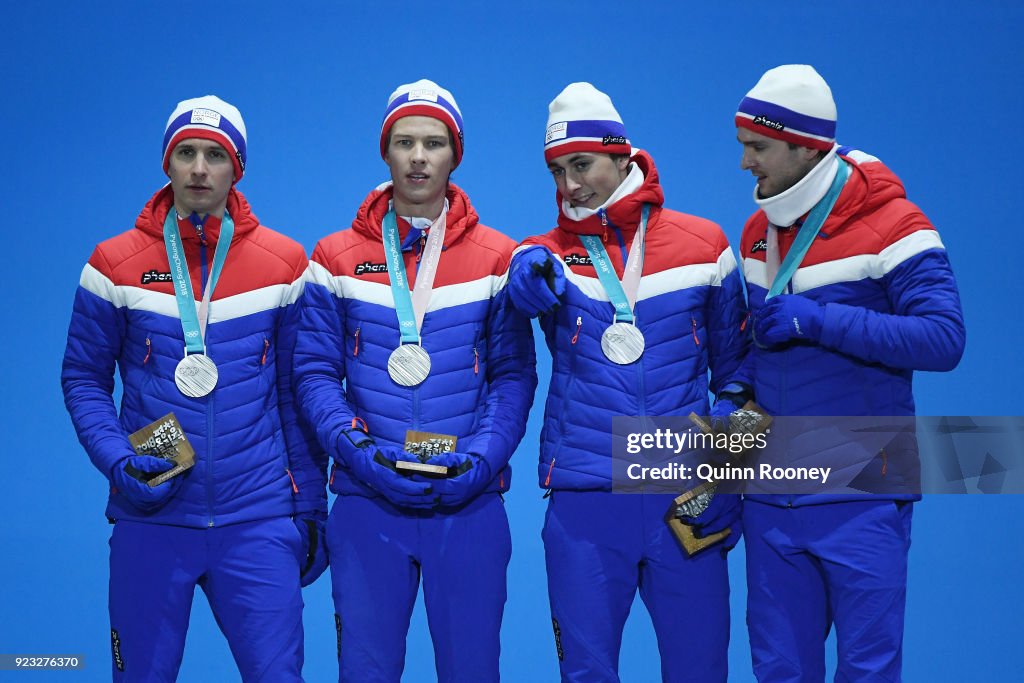 Medal Ceremony - Winter Olympics Day 14