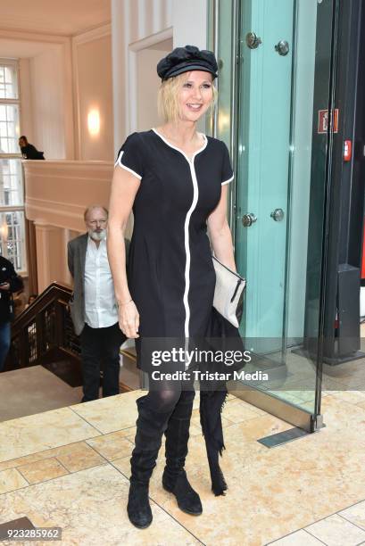 Veronica Ferres at the FFF reception during the 68th Berlinale International Film Festival on February 22, 2018 in Berlin, Germany.