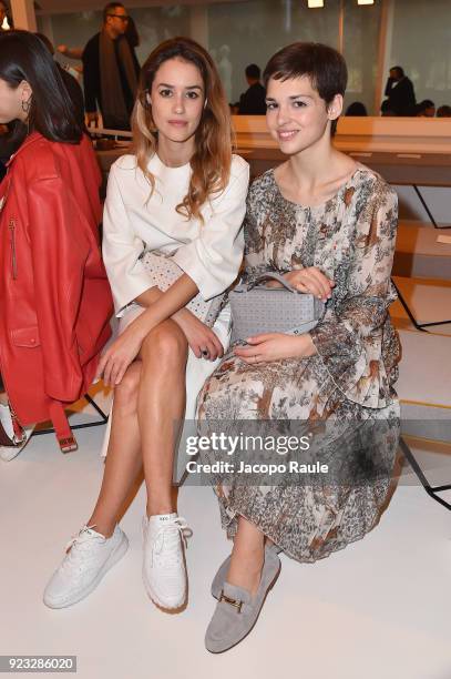 Guests attend the Tod's show during Milan Fashion Week Fall/Winter 2018/19 on February 23, 2018 in Milan, Italy.