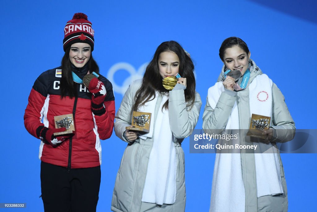 Medal Ceremony - Winter Olympics Day 14