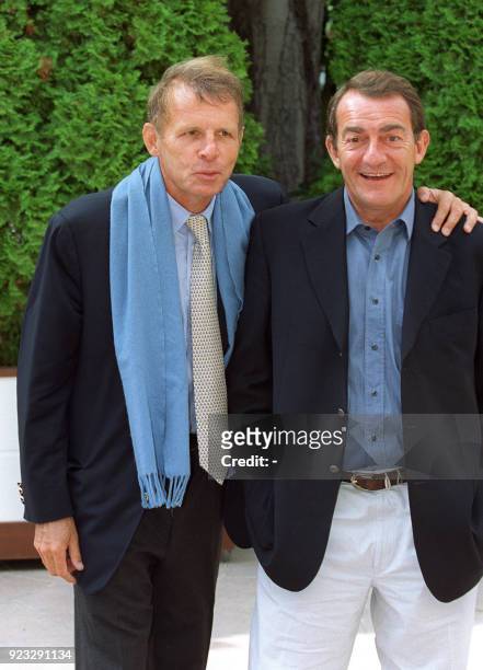 Patrick Poivre d'Arvor and Jean-Pierre Pernaut, respectively journalist-presenter, for 14 years, of the 8 pm news, and journalist-presenter, for more...