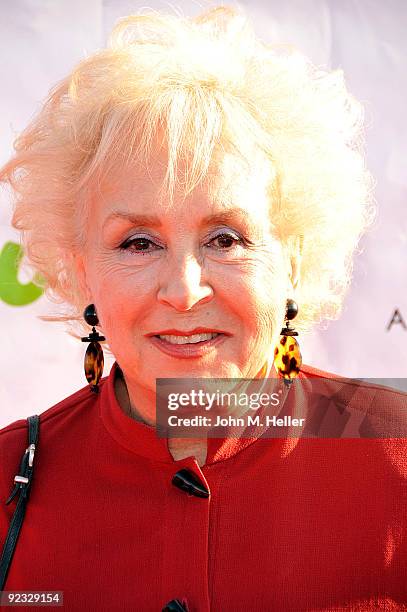 Actress Doris Roberts attends the Children Affected by Aids Foundations 16th Annual Dream Halloween at Barker Hanger on October 24, 2009 in Santa...