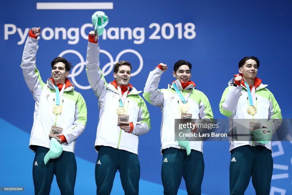 Medal Ceremony - Winter Olympics Day 14