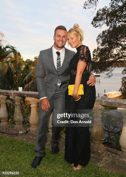 Beau and Kara Ryan attend the UnREAL Australian Premiere Party on February 23, 2018 in Sydney, Australia.