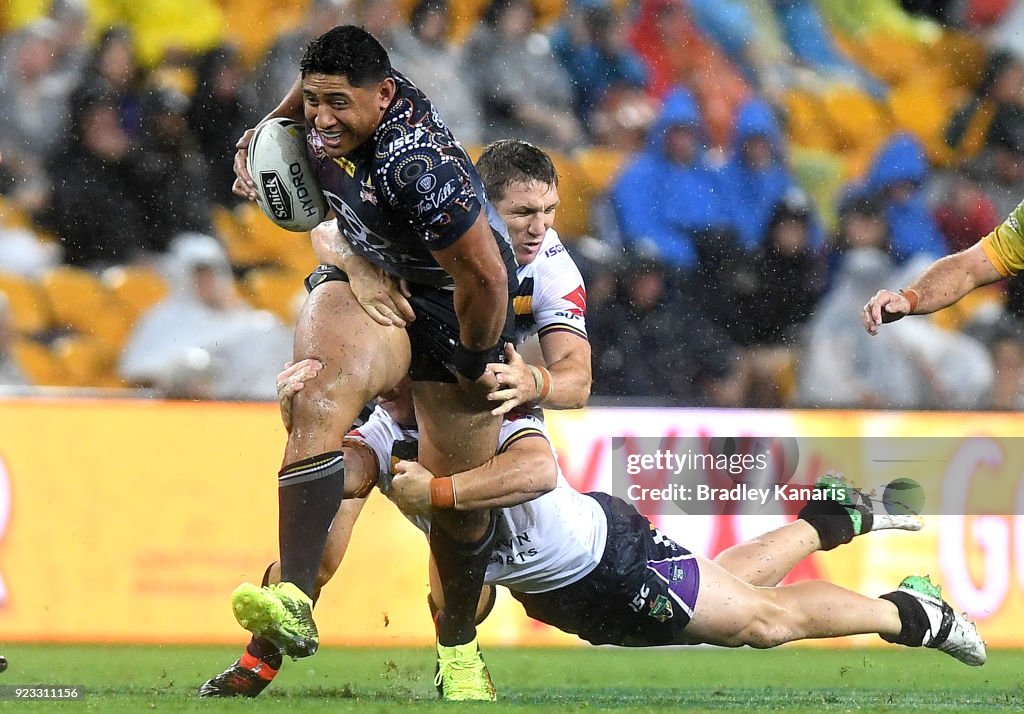 Storm v Cowboys - NRL Trial Match