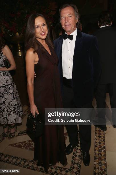 Teresa Colley and Bruce Colley attend Museum of the City of New York Winter Ball on February 22, 2018 in New York City.