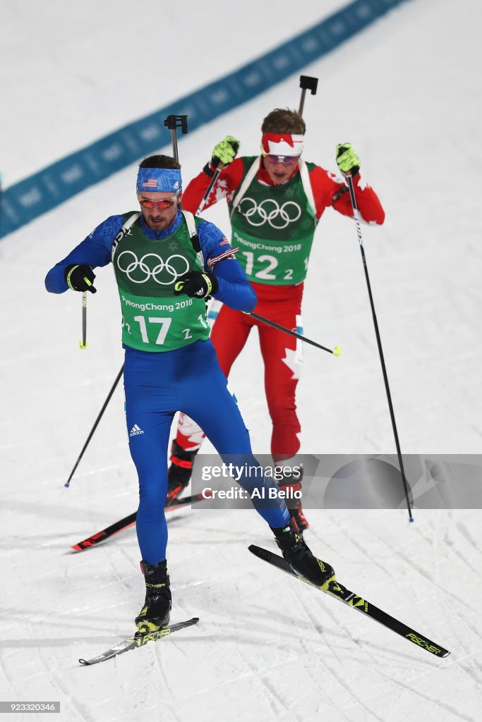 Biathlon - Winter Olympics Day 14