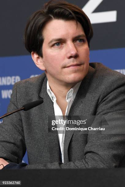 Jochen Laube attends the 'In the Aisles' press conference during the 68th Berlinale International Film Festival Berlin at Grand Hyatt Hotel on...