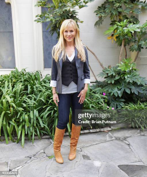 Actress Julie Benz participates in a reading of 'The Laramie Project: 10 Years Later' at Hollywood United Methodist Church on October 25, 2009 in...