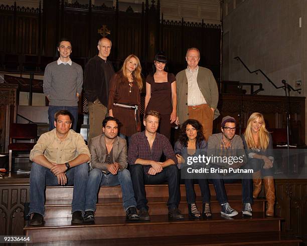 Actors Jim Parsons, James Cromwell, Helen Shaver, Pauley Perrette, Christian Clemenson, Michael Weatherly, Johnny Galecki, Barrett Foa, Lisa...