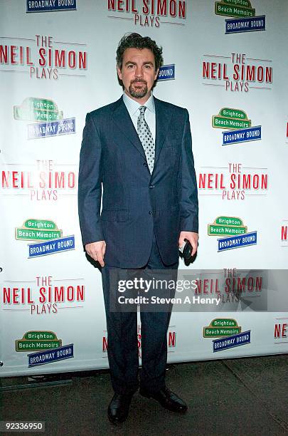 Actor Alexander Hanson attends the opening night of "Brighton Beach Memoirs" on Broadway at the Nederlander Theatre on October 25, 2009 in New York...