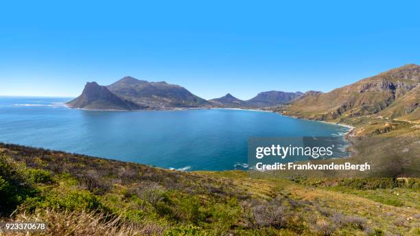 hout bay - chapmans peak stock pictures, royalty-free photos & images