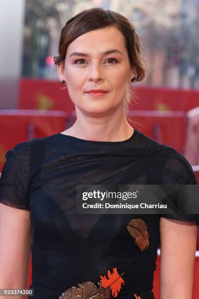 Agnieszka Podsiadlik attend the 'Mug' premiere during the 68th Berlinale International Film Festival Berlin at Berlinale Palast on February 23, 2018...