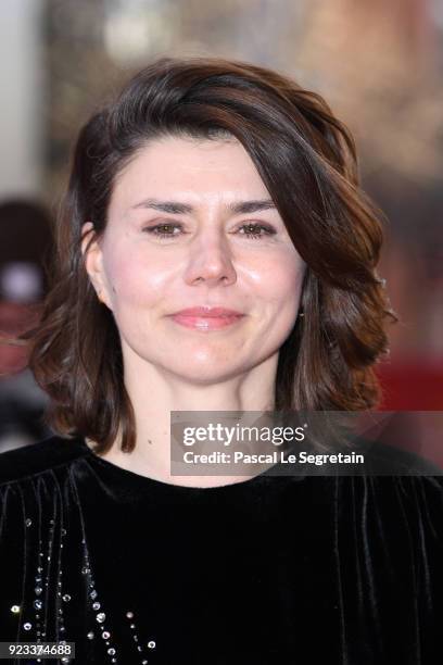 Malgorzata Szumowska attends the 'Mug' premiere during the 68th Berlinale International Film Festival Berlin at Berlinale Palast on February 23, 2018...