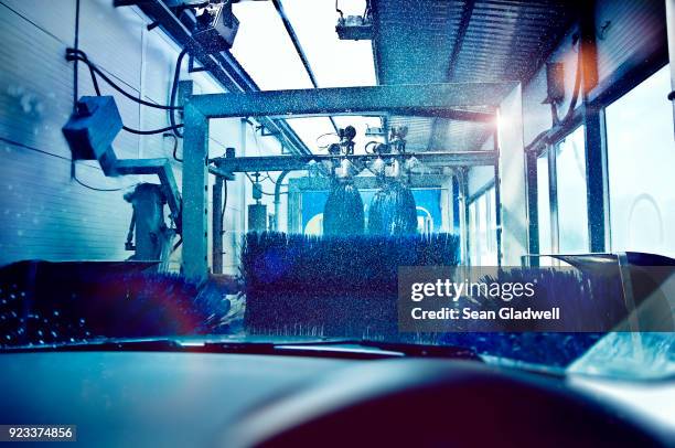 automated car wash - car wash stock pictures, royalty-free photos & images