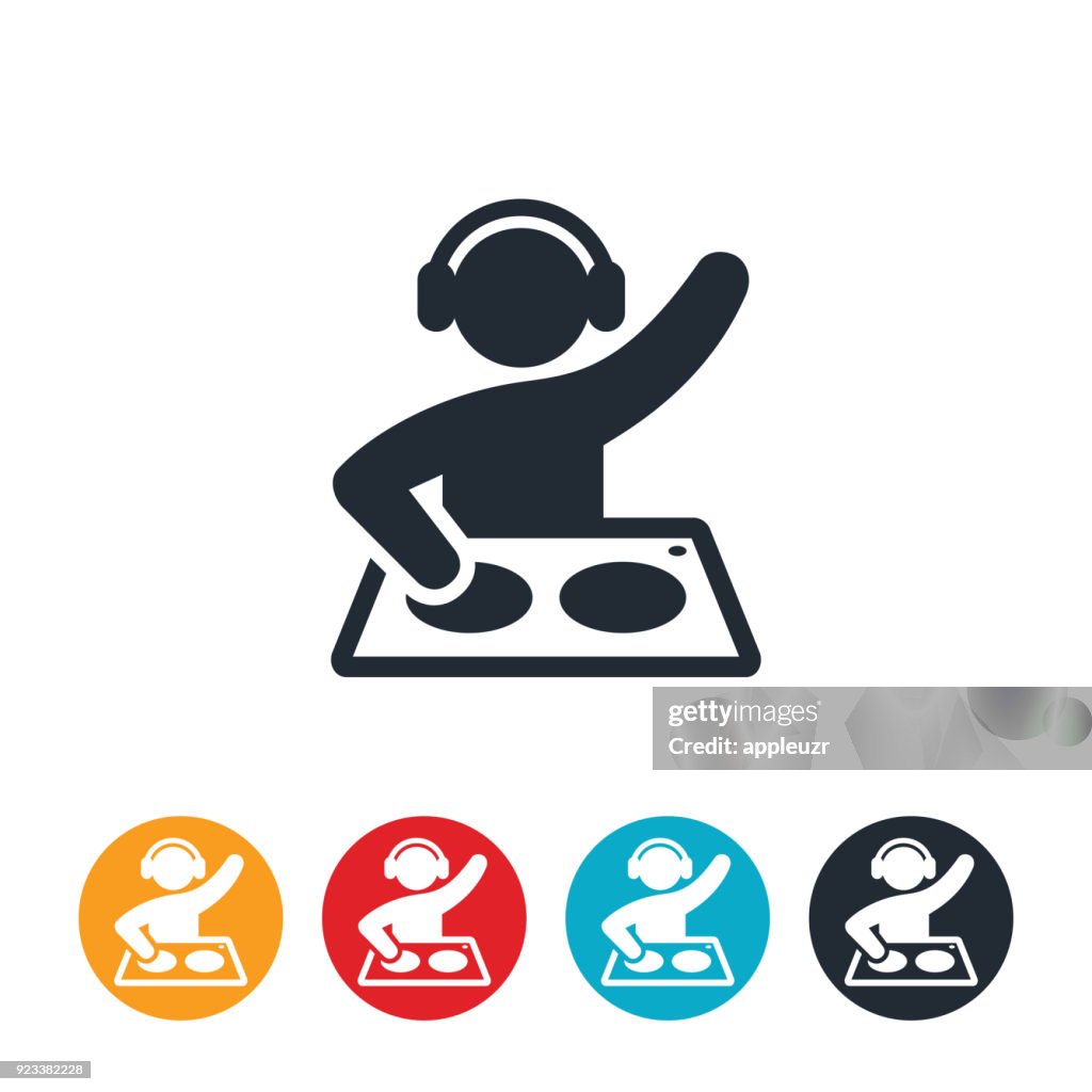 Disc Jockey Icon
