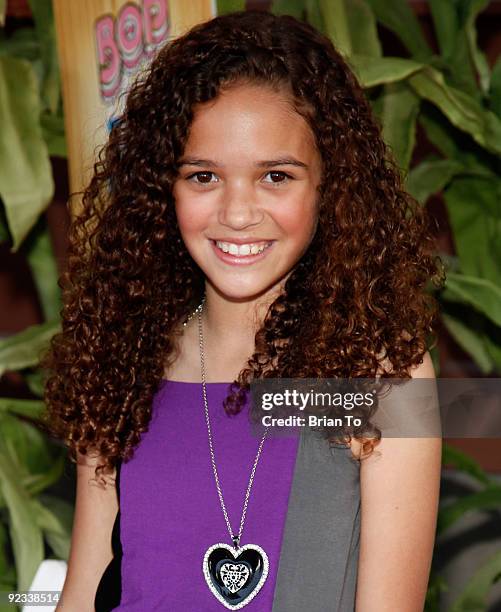 Madison Pettis attends Camp Ronald McDonald For Good Times' 17th Annual Halloween Carnival at Universal Studios Backlot on October 25, 2009 in...