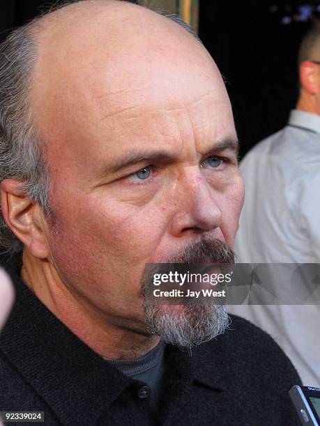 Actor Clint Howard is interviewed prior to a special screening of Aollo 13 at The Paramount Theater on October 24, 2009 in Austin, Texas.