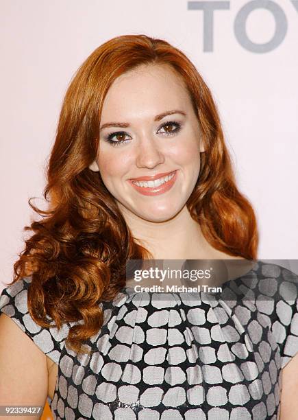 Andrea Bowen arrives to the 20th Anniversary - 2009 EMA Awards held on the backlot at Paramount Studios on October 25, 2009 in Los Angeles,...