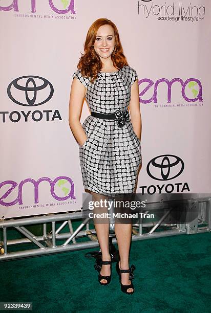 Andrea Bowen arrives to the 20th Anniversary - 2009 EMA Awards held on the backlot at Paramount Studios on October 25, 2009 in Los Angeles,...