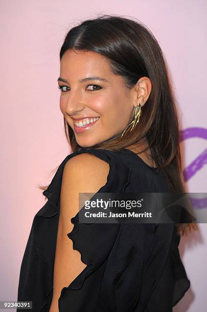 Vanessa Lengies arrives to the 20th Anniversary - 2009 EMA Awards held on the backlot at Paramount Studios on October 25, 2009 in Los Angeles,...