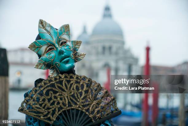 venice carnival - santa maria della salute celebrations in venice stock pictures, royalty-free photos & images