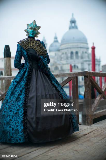 venice carnival - santa maria della salute celebrations in venice stock pictures, royalty-free photos & images