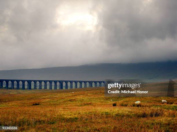 the settle to carlisle railway - ribblehead viaduct stock pictures, royalty-free photos & images