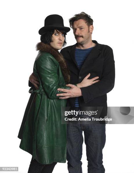 Ray Fielding Noel Fielding and Julian Barratt of The Mighty Boosh pose for a... News ...
