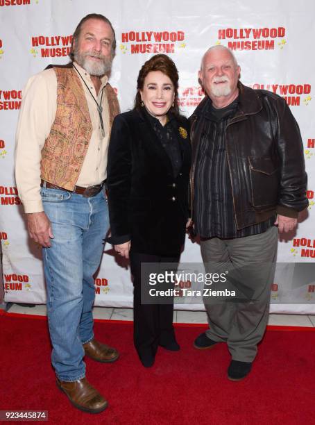 Darby Hinton, Donelle Dadigan and Johnny Whitaker attend 'ANNETTE: America's Girl Next Door and the Queen of Teen" exhibit opening night preview at...