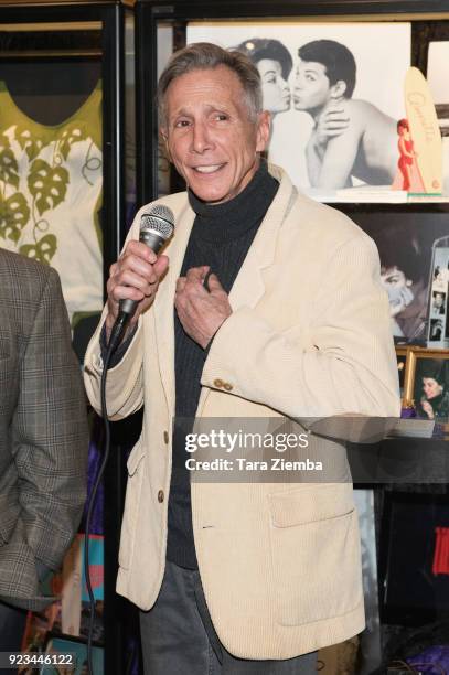 Actor Paul Petersen attends 'ANNETTE: America's Girl Next Door and the Queen of Teen' exhibit opening night preview at The Hollywood Museum on...