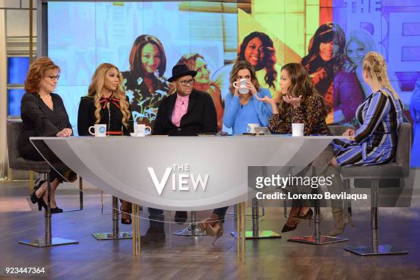 Tamar Braxton is the guest co-host and Congressman Joe Kennedy is the guest today, Friday, 2/23/18 on Walt Disney Television via Getty Images's "The...