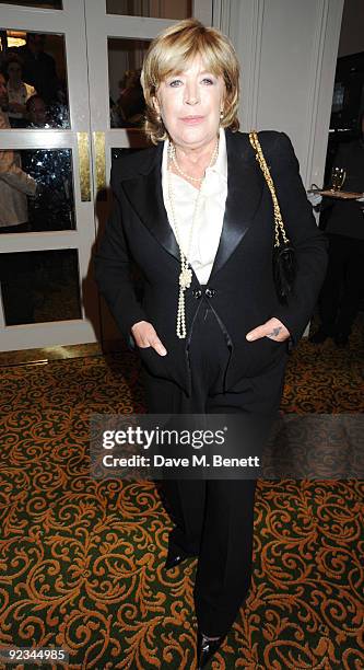 Marianne Faithful arrives at The Q Awards 2009, at the Grosvenor House on October 26, 2009 in London, England.