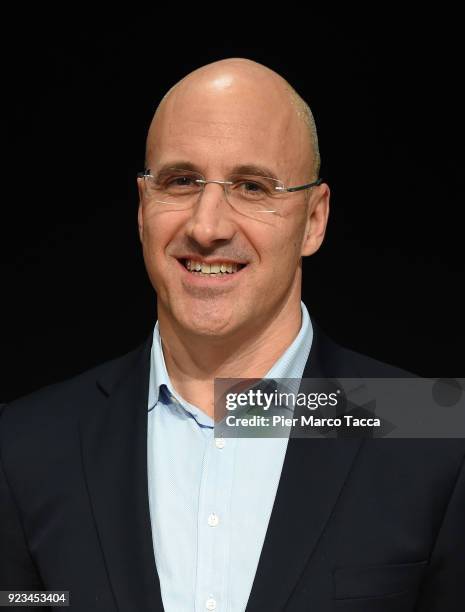 Riccardo Zacconi, CEO of King poses during the launch of Corriere Innovazione at the Unicredit Pavilion on February 23, 2018 in Milan, Italy....