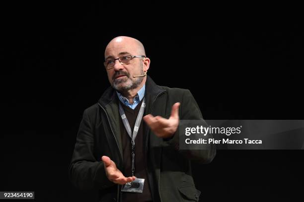 Roberto Cingolani, scientific director of the Italian Institute of Technology attends the launch of Corriere Innovazione at the Unicredit Pavilion on...