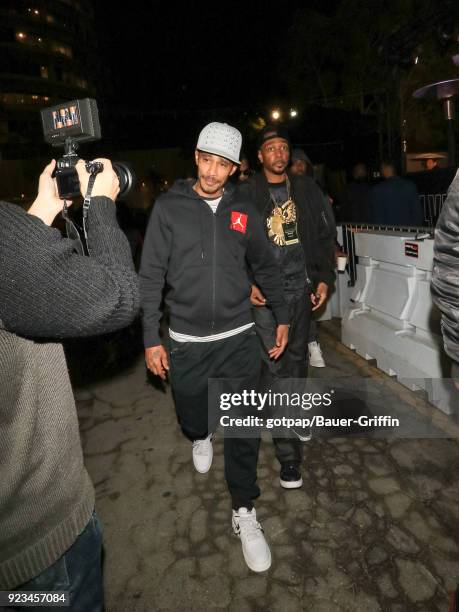 Layzie Bone of music band 'Bone Thugs-n-Harmony' is seen on February 22, 2018 in Los Angeles, California.