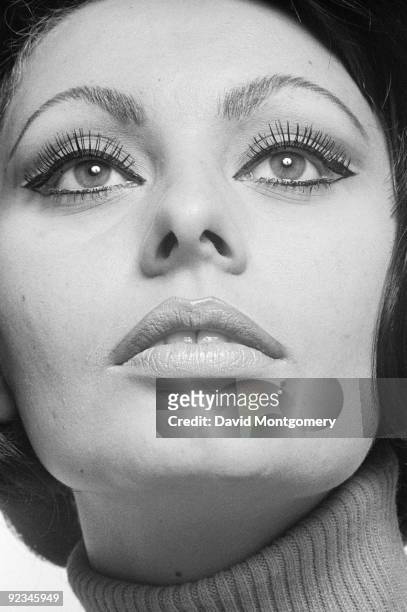 Italian actress Sophia Loren, 28th February 1966.