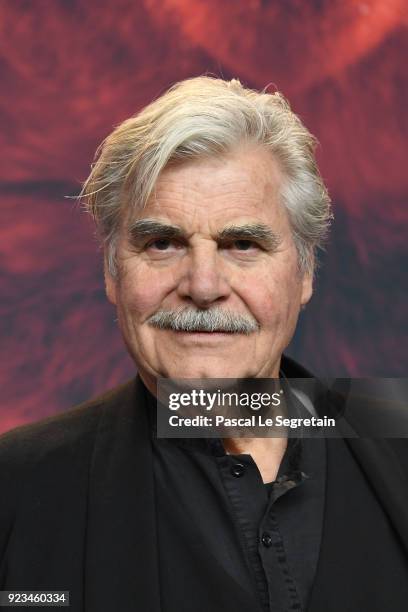 Peter Simonischek attends the 'The Interpreter' press conference during the 68th Berlinale International Film Festival Berlin at Grand Hyatt Hotel on...