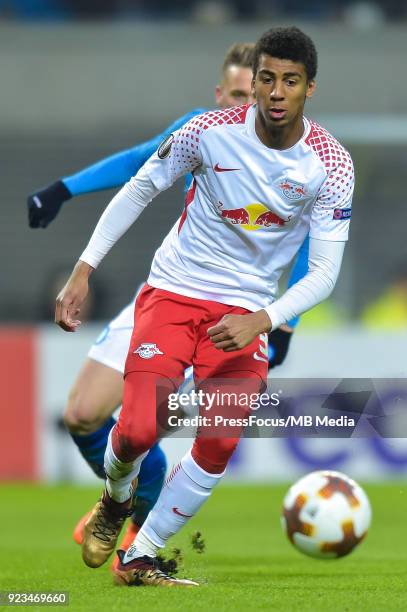 Bernardo of RB Leipzig during UEFA Europa League Round of 32 match between RB Leipzig and Napoli at the Red Bull Arena on February 22, 2018 in...